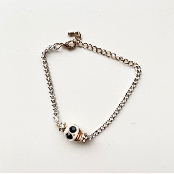 🛍3/$20💀Skull Bracelet - Picture 1 of 7